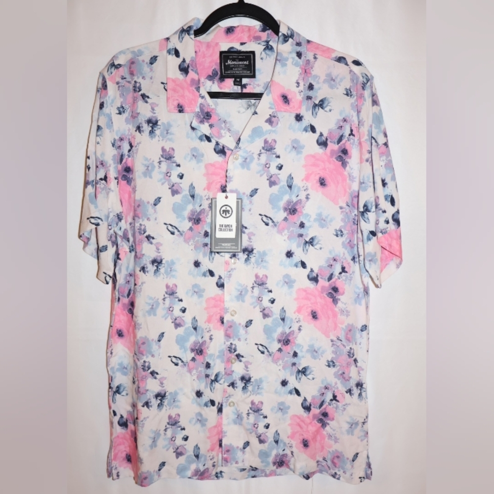 The Monument Supply Co. Brand Multicolored Floral Shirt. Medium. NWT.